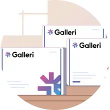 illustrated icon of multiple Galleri test boxes