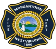 Morgantown fire department West Virginia logo